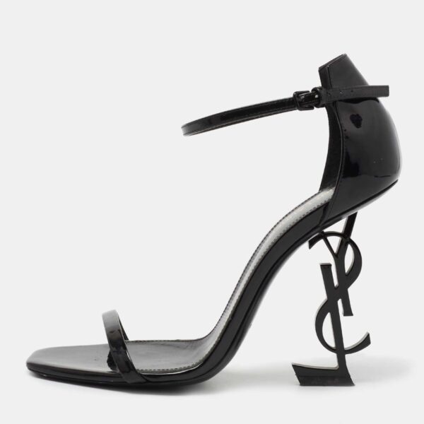 Saint Laurent black high heels for women, luxury designer footwear